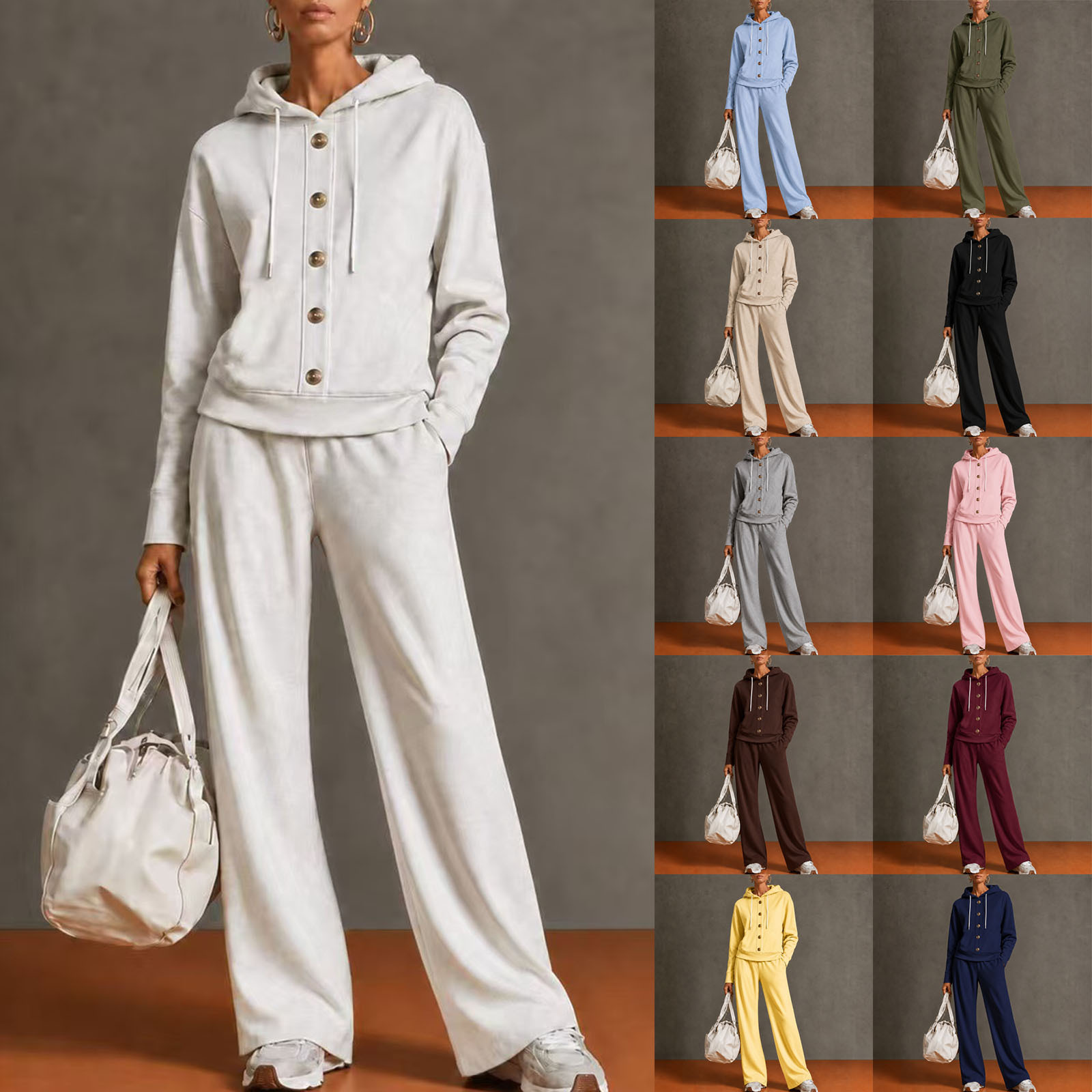 Winter Clothing Affordable - Ensemble deux pièces décontracté pour femmes,