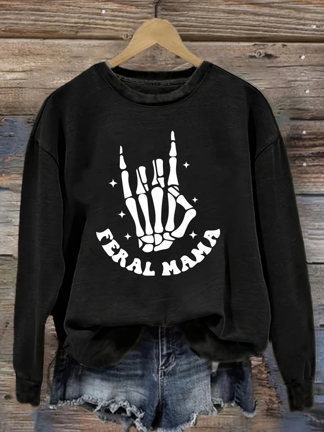 Winter Clothing Outfits - T-shirt décontracté à manches longues et