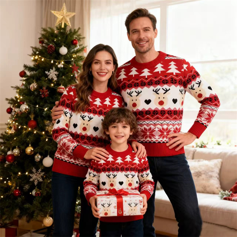 Winter Clothing Kids - Chandails de famille de noël Parent-enfant
