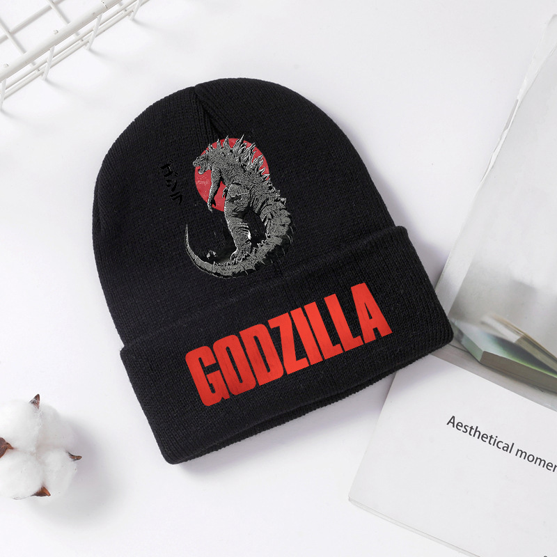 Winter Clothing Kids - Godzilla tricoté chapeau hiver printemps Cool