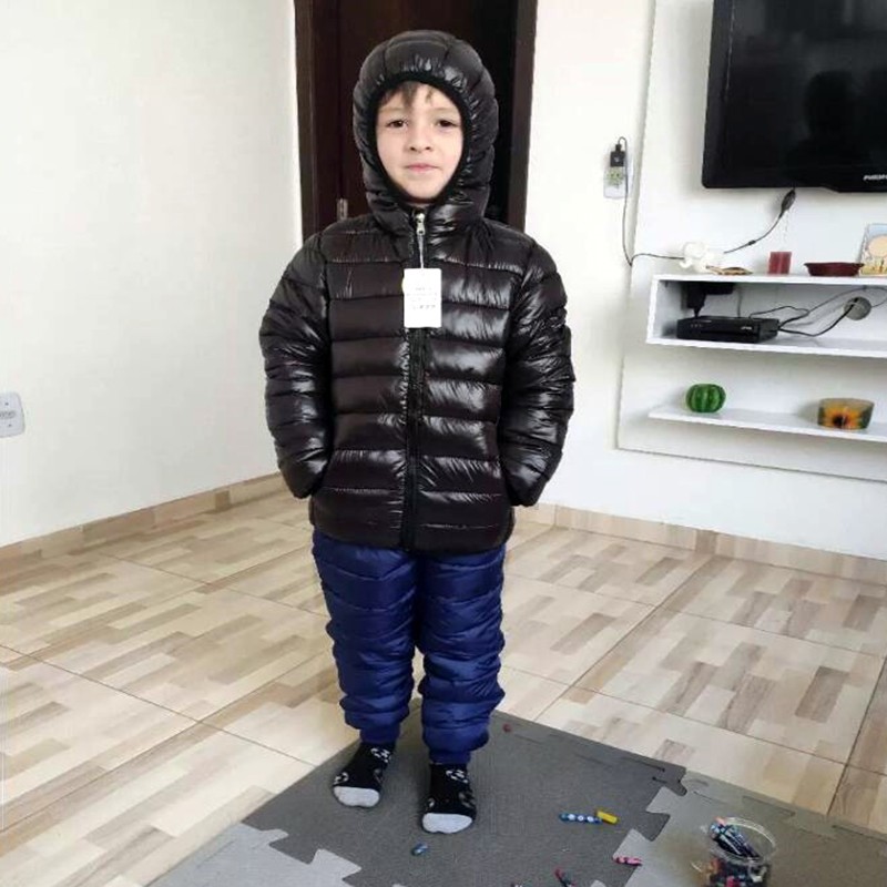 Doudounes légères à capuche po - Winter Clothing Kids avis et prix
