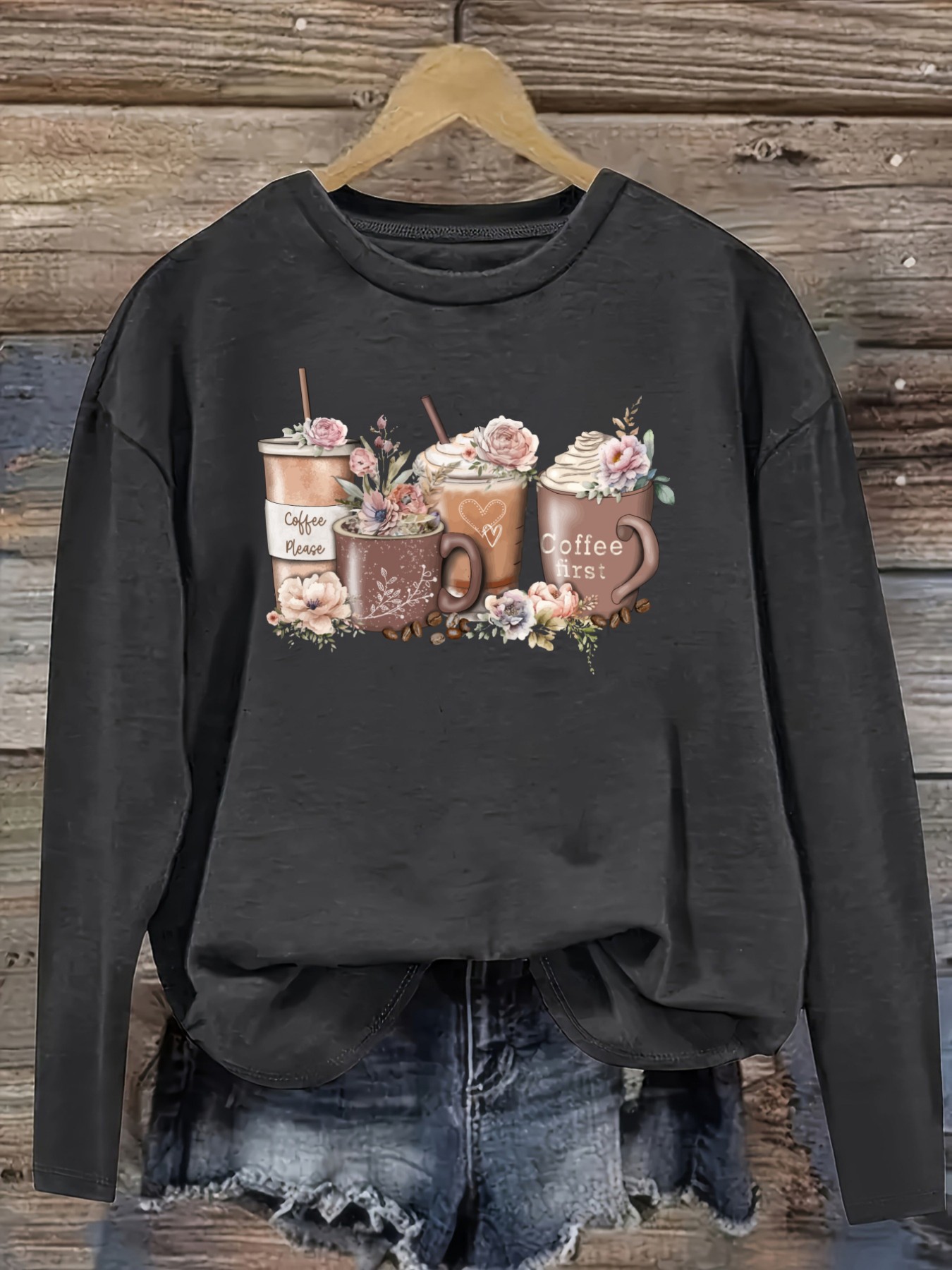 T-shirt décontracté à manches  - Winter Clothing Outfits avis et prix