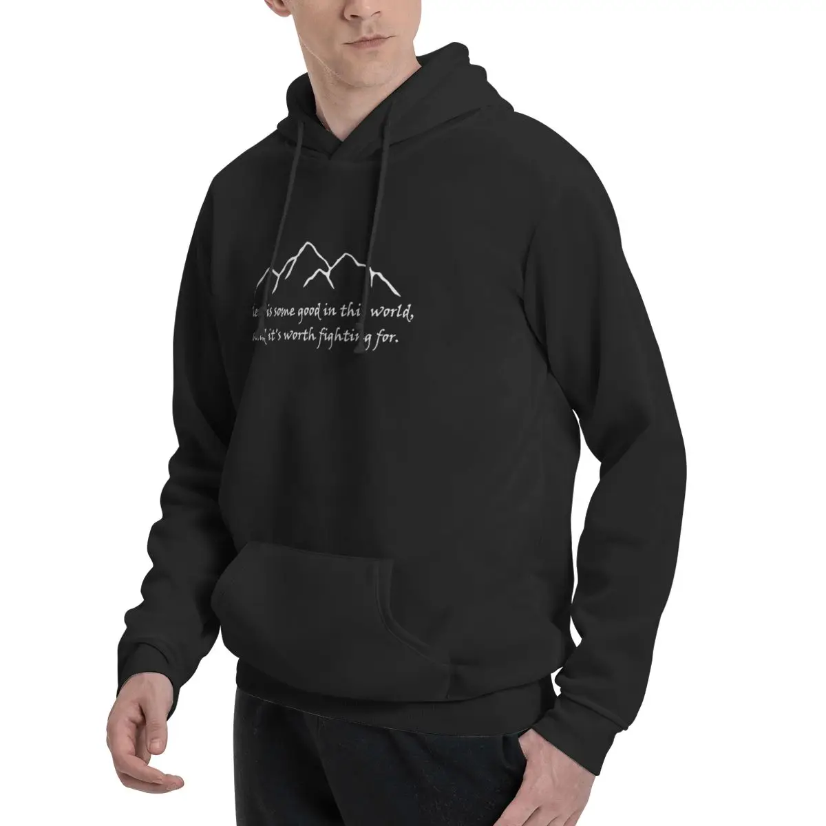 Samwise citation sweat à capuc - Winter Clothing Quotes avis et prix
