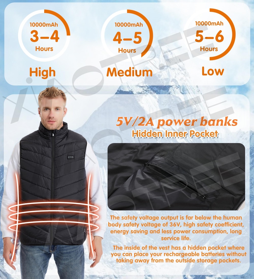 28/9 zones gilet chauffant hom - Winter Clothing Matching avis et prix