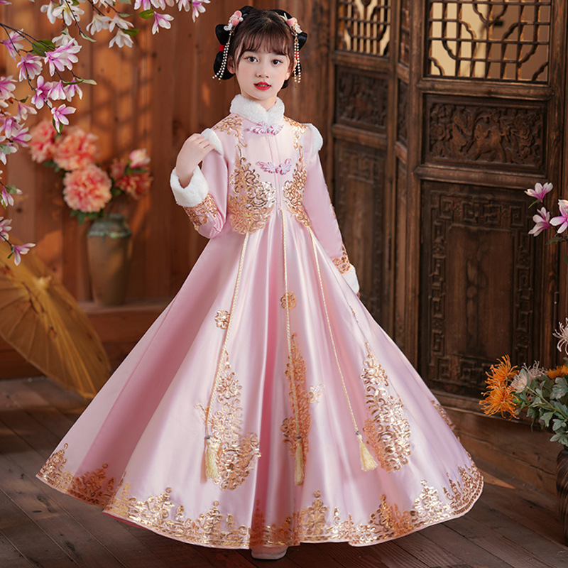 Robe de nouvel an chinois roug - Winter Clothing Kids avis et prix