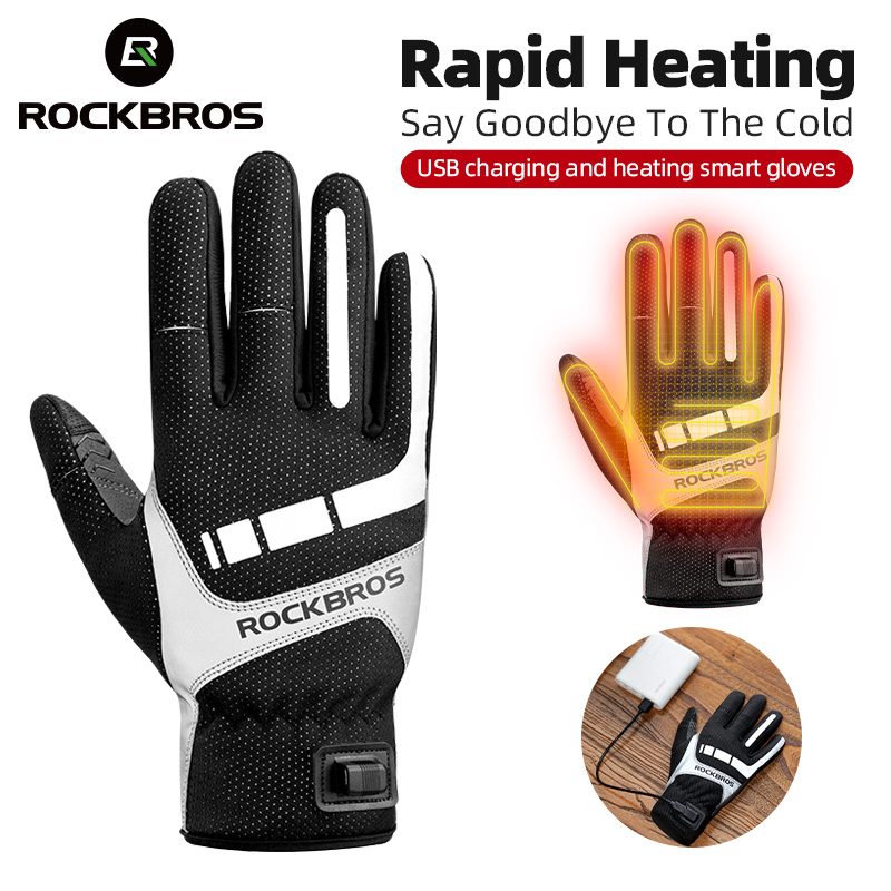 ROCKBROS gant d'hiver chauffan - Knit Glove Touch Screen avis et prix