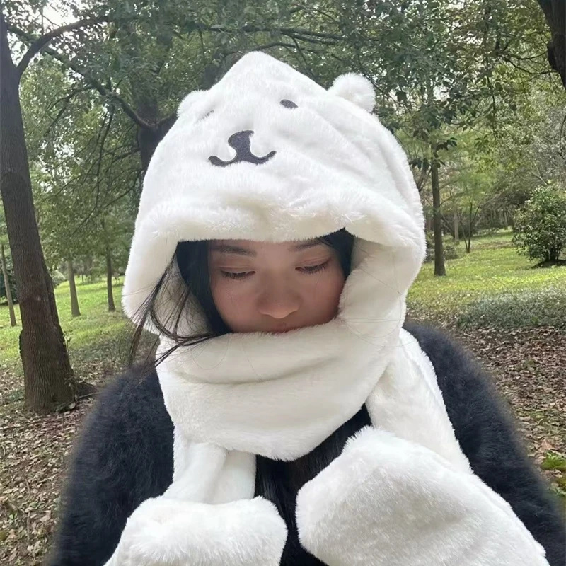 Chapeau à capuche épais en pel - Winter Clothing Kids avis et prix