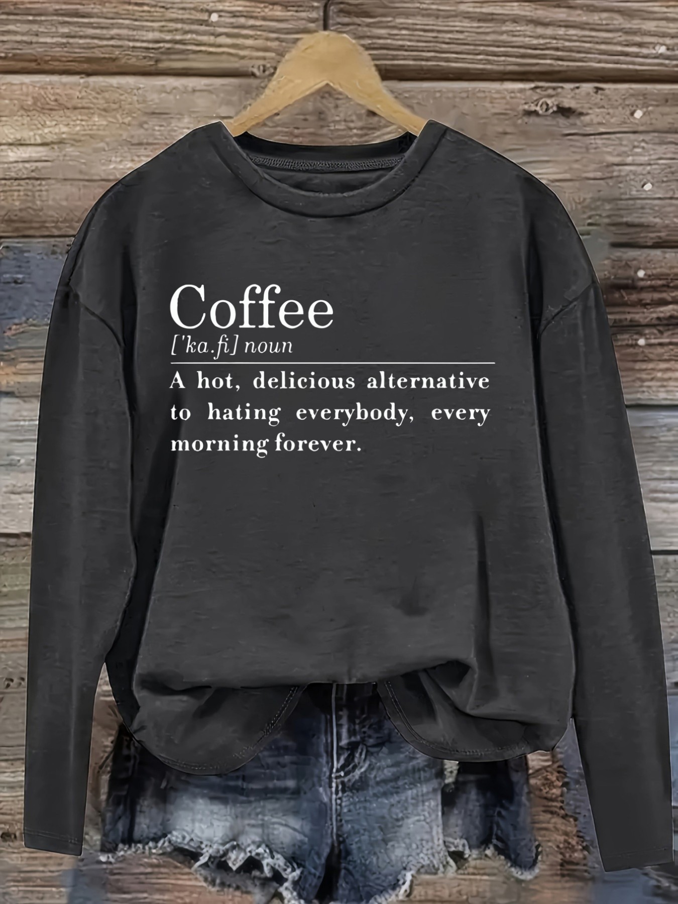 T-shirt décontracté à manches  - Winter Clothing Quotes avis et prix