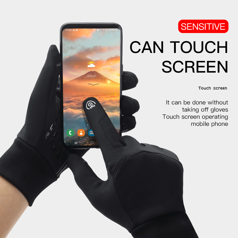 Gants d'équitation de moto pou - Knit Glove Touch Screen avis et prix
