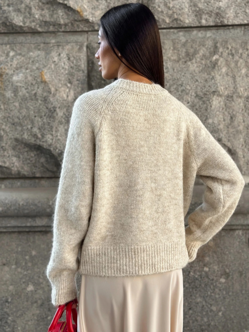 DGLUKE col rond tricot Cardiga - Winter Clothing Zara avis et prix